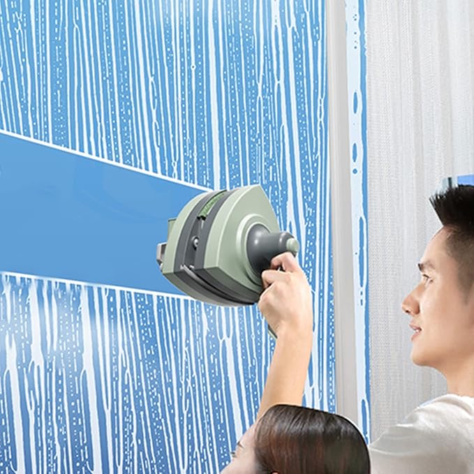 Glass Cleaning Tools Magnetic Window Cleaner Double Side Cleaning Brush Outside Glass Wiper Adjustable Thickness 5-35Mm