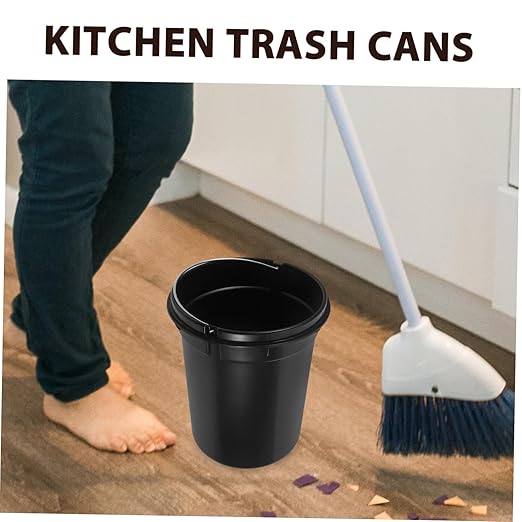 Trash Can for Office and Home Wastebasket Simple Design for Bedroom Bathroom Kitchen and Outdoor Use No Lid Convenient Waste