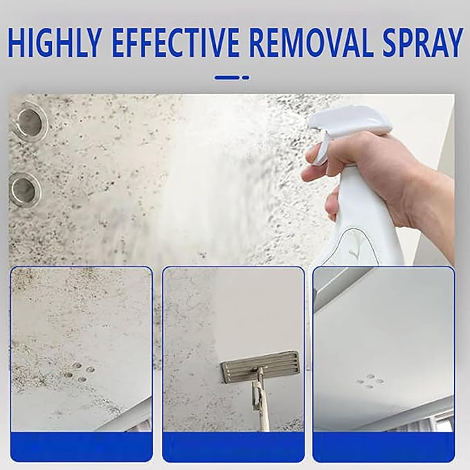 Lanenow Wall Stain Cleaning Spray Highly Effective Wall Cleaner Spray Multi-Surface Cleaning Solution for Walls Wood Tile Fabric Bathroom and Kitchen Use (2pcs)