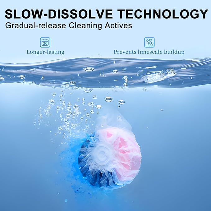 Automatic Toilet Bowl Cleaner TabletsToilet Cleaner Tablets For TankBathroom Cleaner For Tank