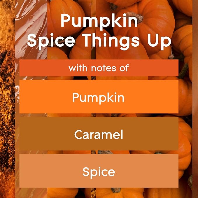 Glade Automatic Spray Refill Air Freshener for Home and Bathroom Pumpkin Spice Things Up 6.2 Oz 2 Count