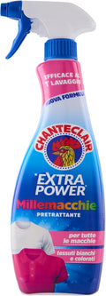 Chanteclair - Millemacchi- Extra Power Stain Remover Against Most Frequent Stains Gentle on Fabrics Effective at The First Wash - 500 ml