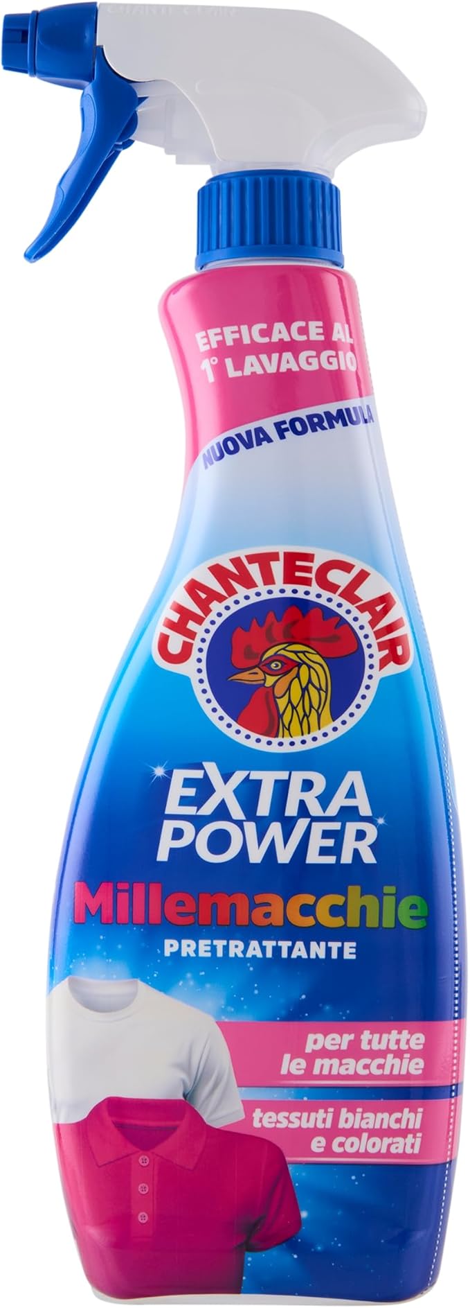 Chanteclair - Millemacchi- Extra Power Stain Remover Against Most Frequent Stains Gentle on Fabrics Effective at The First Wash - 500 ml