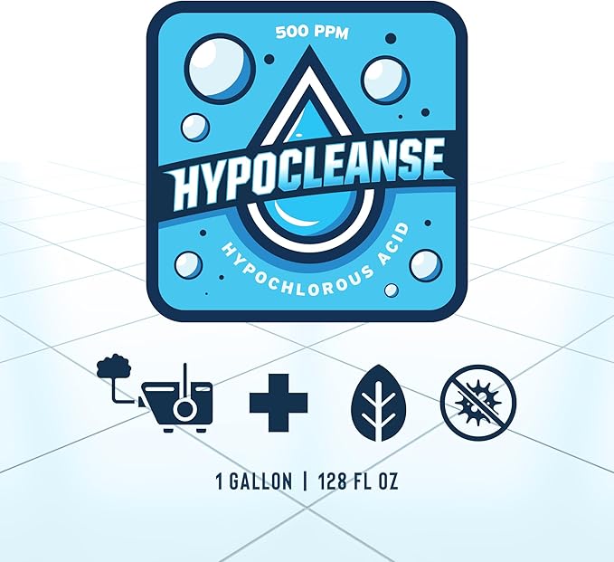 Multi-Cleanse - Hypochlorous - 200ppm - Fogger Friendly - Ready To Use - 1 Gallon