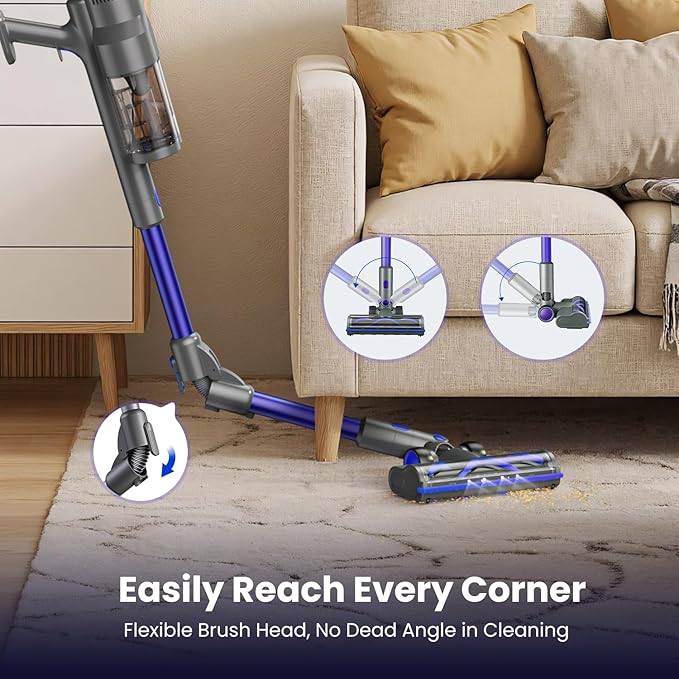 Cordless Vacuum Cleaner Vacuum Cleaners for Home Stick Sacuum Cordless Rechargeable