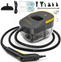 Steam Cleaner for Home 1600W Handheld Steamer for Cleaning with 1.69QT Tank High Temp Pressurized Steam Cleaner with 15 Accessories for Grout Tile Floor Couch Car Detailing