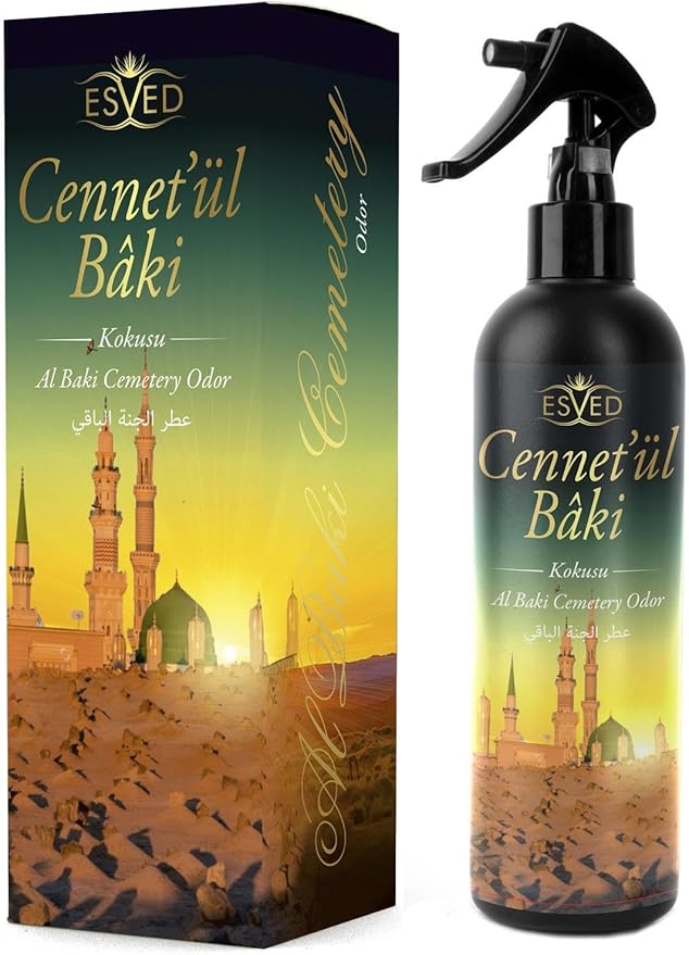 Cennetül Baki Scent Spray 400 ml Room Air Freshener Heavenly Fragrance Home and Office Use Odor Eliminator Long Lasting - One Size