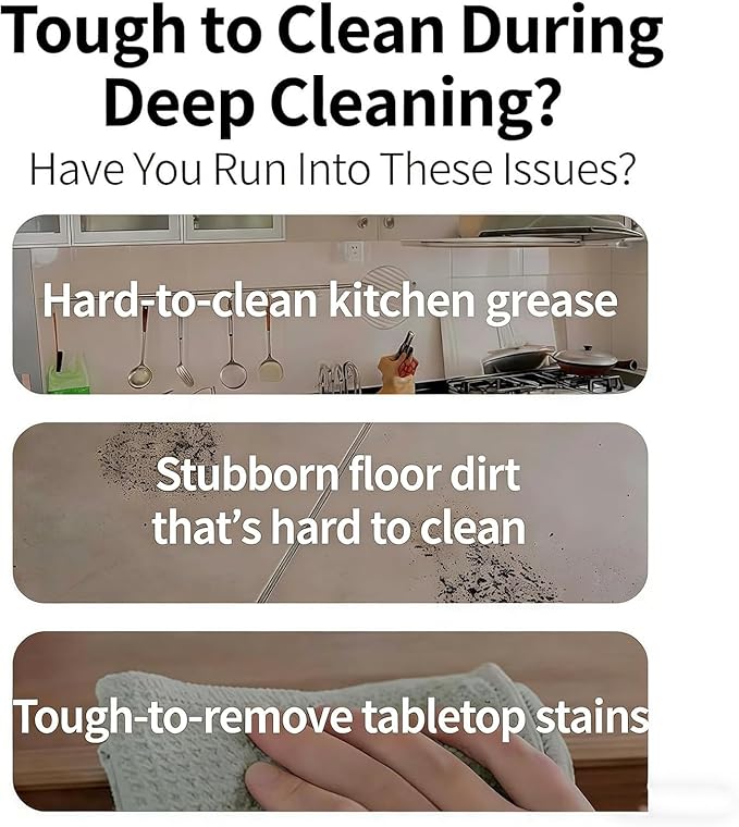 Natural Electrolyzed Ion Kitchen Cleaner Spray - Heavy Duty Oven &amp Stove Cleaner Multipurpose Cleaning Spray for Stubborn Kitchen Oil Stains &amp Grease (3)