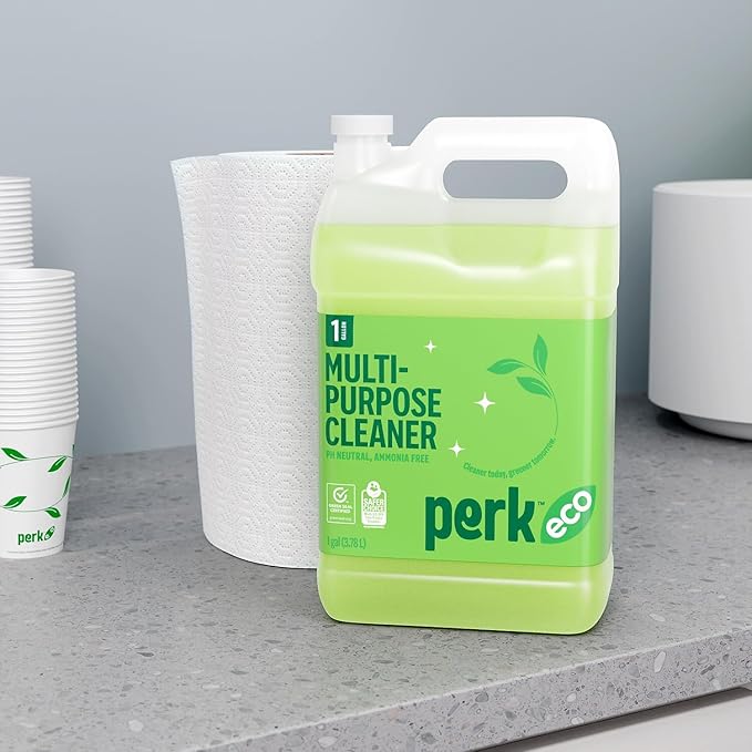 Sustainable Earth Ready‑to‑Use All‑Purpose Cleaner Refill 1‑Gallon Bottles 4/Carton — Multi‑Surface Cleaning Solution for Kitchens Floors &amp Commercial Facilities
