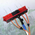3-12M Window Cleaning Pole Water Fed Extendable Cleaner Window Cleaner Kit Conservatory Roof 30Cm Brush Head for Photovoltaic Panel Cleaningtrucks Windows/4M/13.1Ft