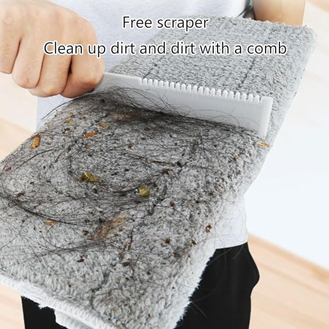 Adjustable Aluminum Flat Mop for Household 360 Degree Dusting Microfiber Pad Lazy Tool 133cm Handle