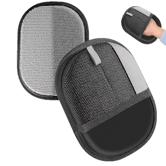 Pet hair removal gloves cat cleaner adhesive