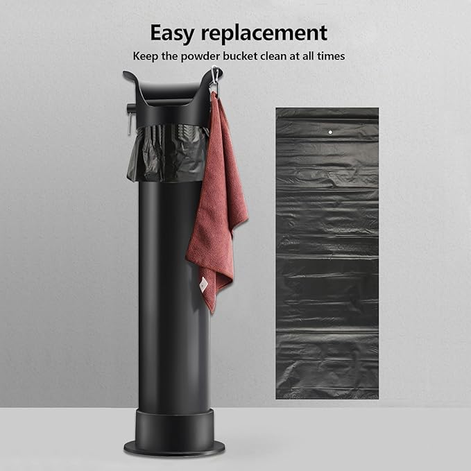 Coffee Knock Box Trash Bags for Commercial Floor Standing Thick Trash Bags for Coffee ShopBarHomeOfficeKitchen50pcs/2 Roll