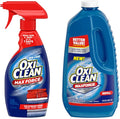 OxiClean Max Force Laundry Stain Remover Spray 12 fl oz + 48 Fl Oz Refill Bottle Kit 60 Fl Oz Total