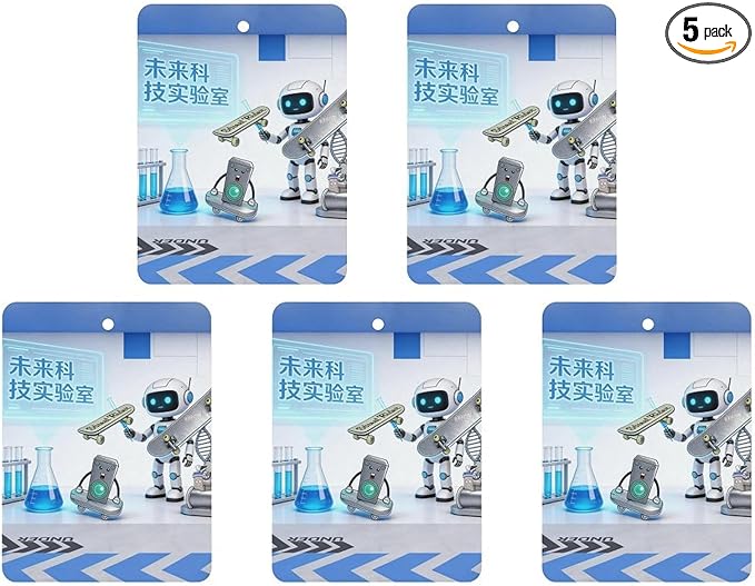 5PCS Car Air Freshener Hanging Personalized Double Sided Steampunk Puppy Car Fresheners Long Lasting New Cars Scents Cute Automotive Freshies for Closets Drawers (tea)