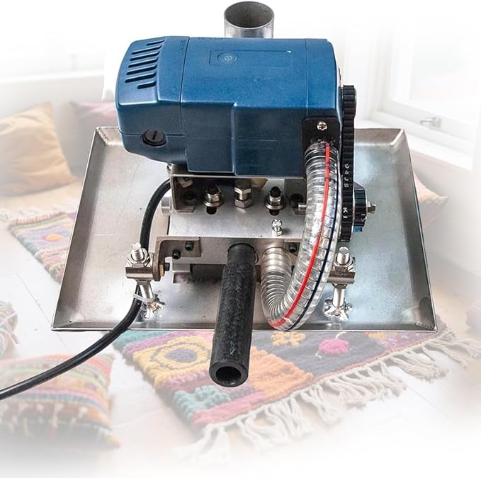 Professional 850w Carpet Trimmer &amp Flattening Machine3-Inch Rotary Blade for Fast Pile Leveling10000rpm High SpeedAdjustable Depth for Tufted/Handmade RugsLightweight (5kg)Portable