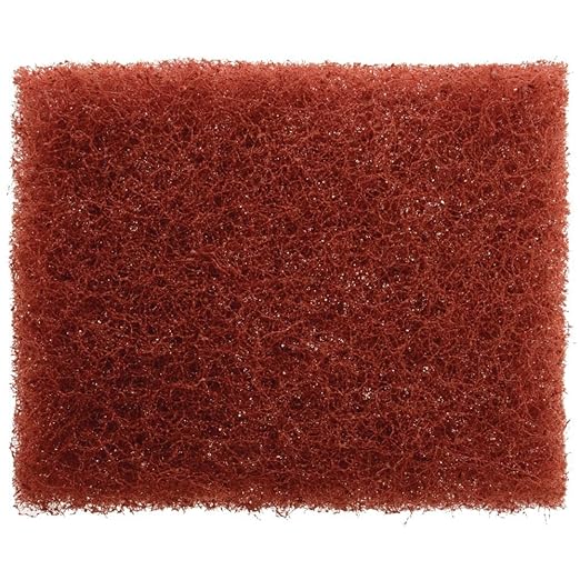 3M Scotch-Brite Griddle Cleaning Quick Clean Heavy Duty Scour Pad 4 x 5.25 Pads/Pack For Baked On Food and Cooking Oils Use on Hot or Cool Griddle 15 Count