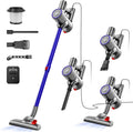 Corded Stick Vacuum Cleaner 25Kpa Powerful Stick Vacuum 2 in 1 Vacuum Cleaners1.2 L Dust Cup Corded Handheld Vacuum Pet for Hair Short-Pile Carpet Hardfloor (Dark Blue)