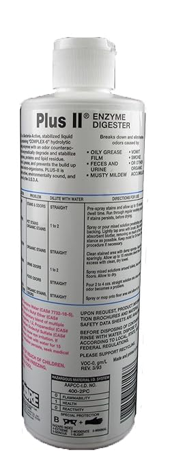 Unbelievable! P2-100 Plus II 16 Oz. Odor &amp Spot Remover (Case of 12)