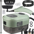 Handheld Steam Cleaner with Smart Touch Screen Portable High Pressure Steamer 6-Gears Adjustable Powerful Steame Cleaning Machine with 3 Brushes