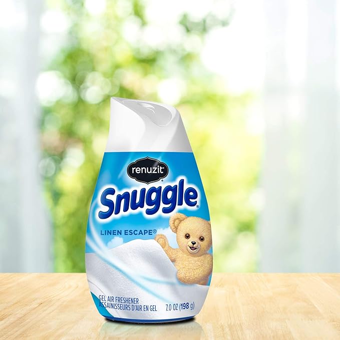 Renuzit Snuggle Linen Escape Adjustable Air Freshener 7oz Cone (Pack of 12)