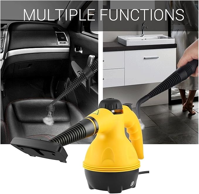 Handheld Multi Purpose Electric Steam Cleaner Portable Handheld Steamer Household Cleaner Attachments Kitchen Brush Tool