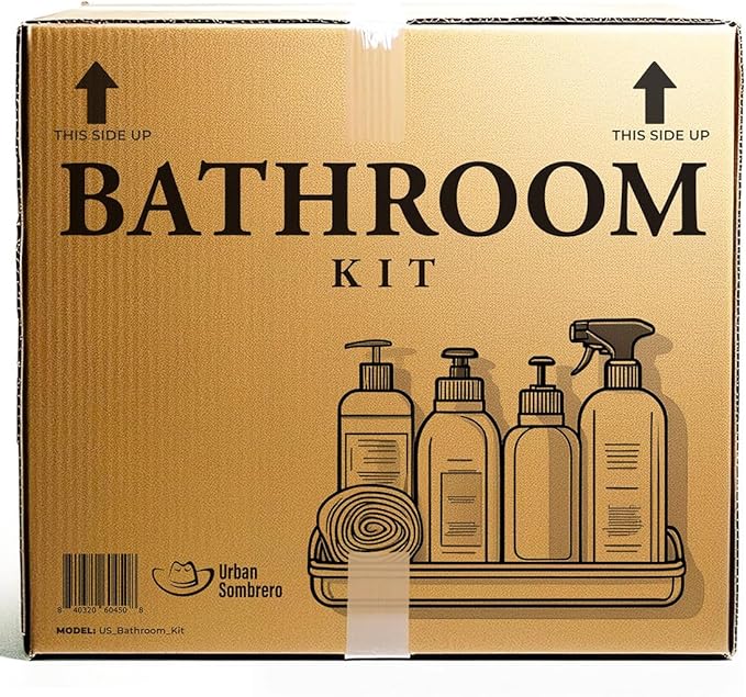 Kits - Bathroom Kit Essential Bathroom Cleaning and Hygiene Products