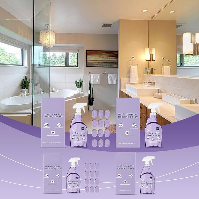 Multi-Purpose Decontamination Cleaner Easily Cleans Grease And Stains On Kitchen Stoves And Kitchenware. A Multi-Functional Cleaner 16.91 FL OZ