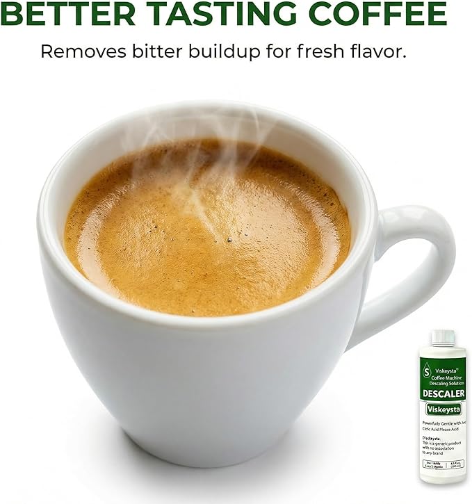 Descaling Solution for Mr. Coffee Machines 2 Bottles (250ml/8.5 fl oz each)