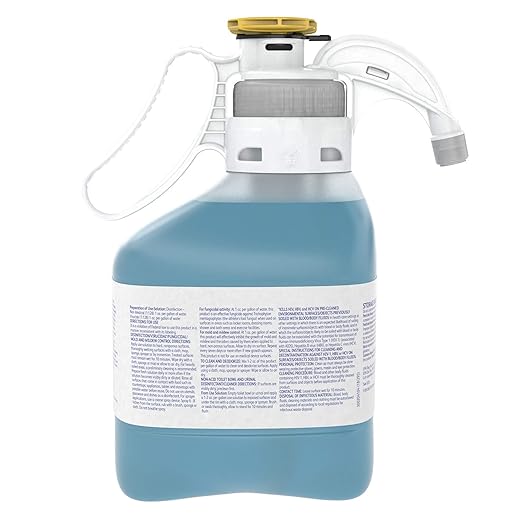 CREW Diversey Non-Acid Bowl And Bathroom Disinfectant Cleaner Floral 47.3 Oz 2/carton