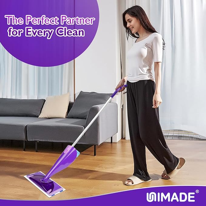 100 Count Mop Pad Refill Compatible with Swiffer WetJet Disposable Multi-Layers Mopping Pads for All Hard Surface Especially Hardwood Floor Super Absorbent Spray Mopping Pad Refills