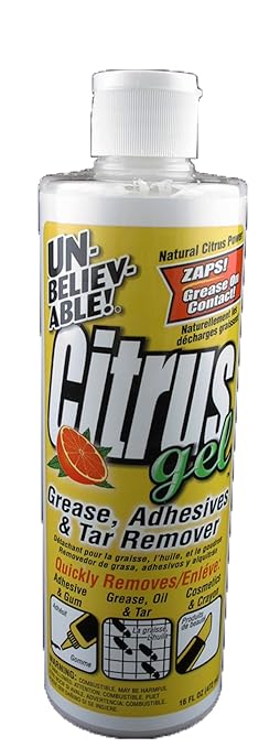 Unbelievable! UCG-16 16 Oz. Citrus Gel Pro Carpet &amp Upholstery Spot Remover (Case of 12)