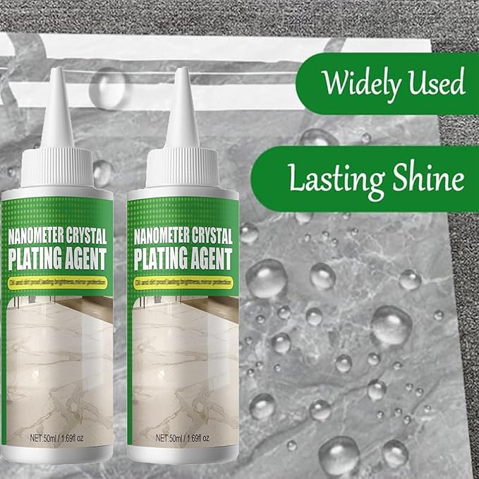 2026 New Nano Crystal Coating Agent For Tile &amp FurnitureNanometer Crystal Plating AgentGranite Marble Countertop Cleaner Quartz Gloss Coating Ceramic Stone Quartz Countertop Sealer And Polish