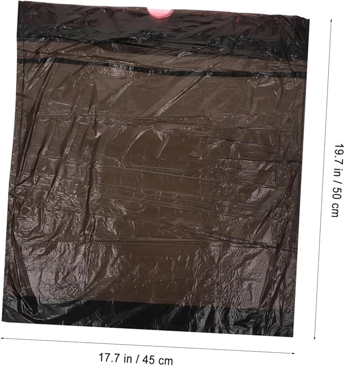 10 Packs Disposable Drawstring Trash Bags Heavy-duty Plastic Garbage Bags for Kitchen Bathroom Office Living Home Use Thickened PP Material Household Waste Organizer