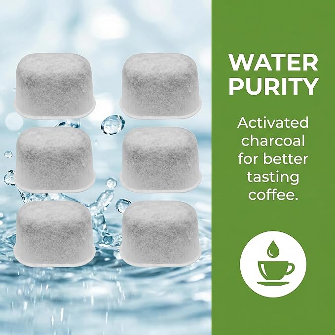 6-Month Maintenance Kit for Keurig: 2 Descalers + 4 Filters + 8 Cleaning Pods Compatible with Keurig Classic/1.0/2.0 K-Cup Coffee Makers