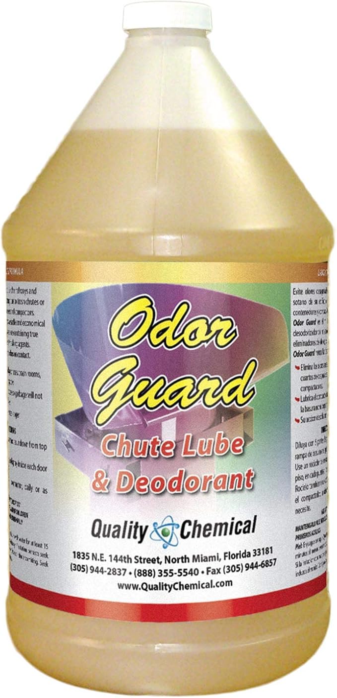 Odor Guard Trash Chute Cleaner &amp Deodorant-1 gallon (128 oz.)