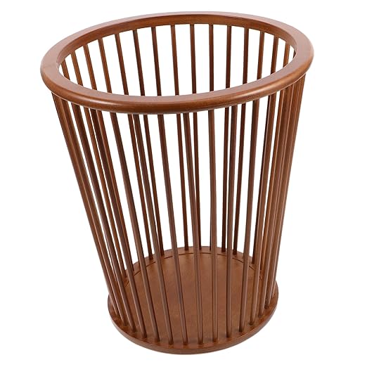VALICLUD Trash Can Capacity Hollow Style Wastebasket for Kitchen Bathroom Office Bedroom Multifunctional Home Decor Garbage Bin
