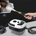 Pressure Steam Cleaner 2500W Handheld High Temp Portable Steamer Cleaning Machine with 3 Brush Heads for Home Use Grout Tile Car Detailing Kitchen Bathroom