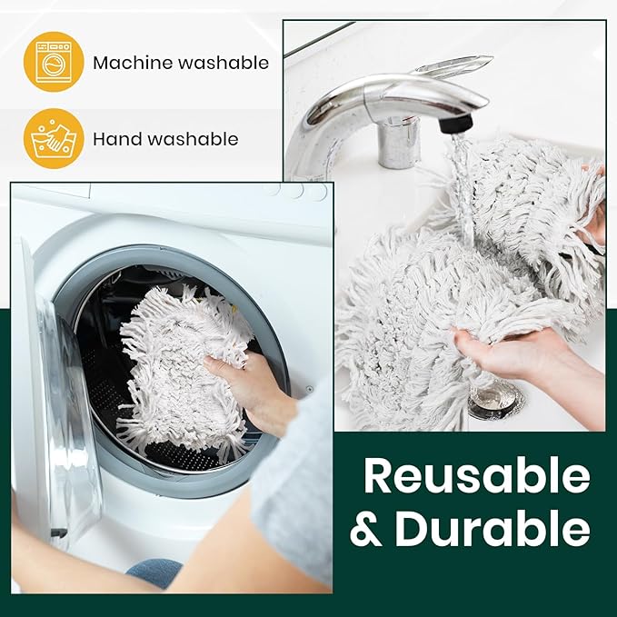 24 Commercial dust mop with 5 mop Heads