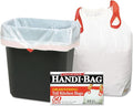 Handi-Bag HAB6DK50 Drawstring Kitchen Bags 13gal 0.6mil 24 x 27 3/8 White 50/Box