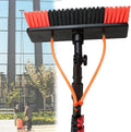 35Ft Water Fed Pole Kit - Telescopic Window Cleaning Brush for Outdoor Glass &amp Solar Panel Cleaning System - Efficient &amp Easy Window Cleaner Tool