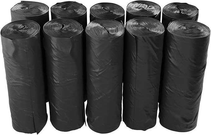 Reli. EcoStrong 6-10 Gallon Trash Bags | 500 Count Bulk | Black | Eco-Friendly | Made from Recycled Material