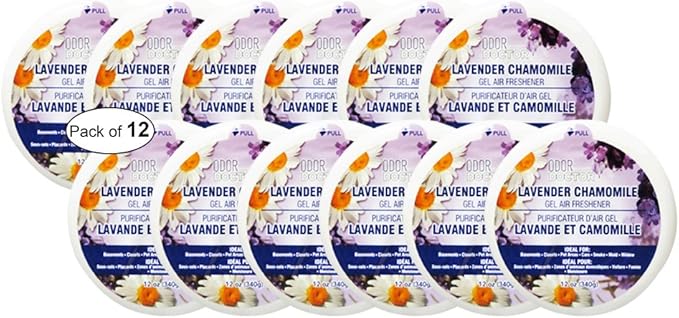Gel Air Freshener- Lavender Chamomile (340g) (Pack of 12)