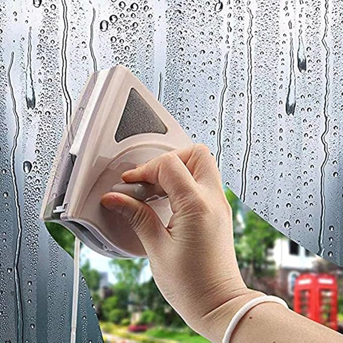 Home Triangle Double Side Magnetic Window Cleaner Home Double Side Magnetic Strong Both Side Glass