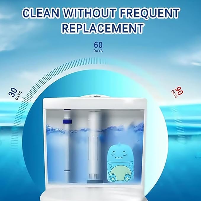 Toilet Cleaner &amp Toilet Deodorizer Cute Cartoon Bowl Cleaner with Ocean Jasmine And Peach Scent - Long Lasting Deodorizing