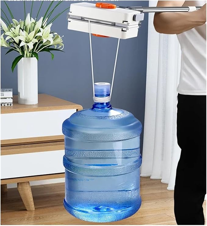 Double Sided Magnetic Glass Brush with Telescopic Rod Adjustable Anti-Drop for Various Home Window Cleaner(8-35mm with Rod)