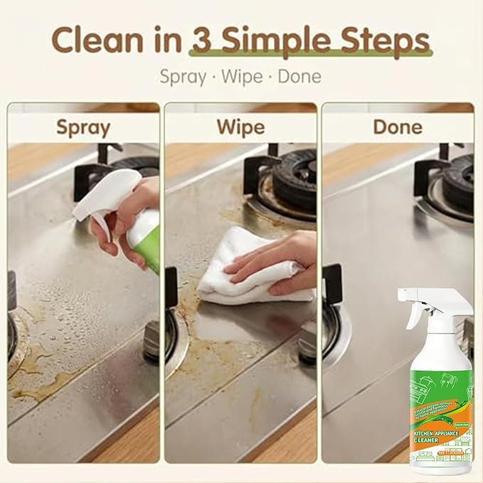 Cleanse Natural Kitchen Cleaner Spray300ml Electrolyzed Ion Kitchen Cleaner SprayKitchen Appliance CleanerMulti-Purpose Household And KitchenCleaning Spray (3pc)