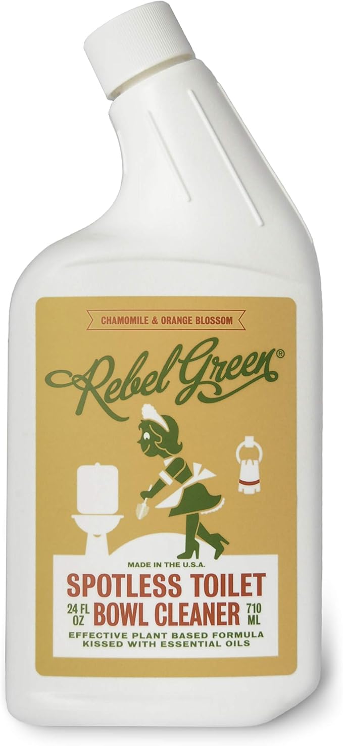 Rebel Green Toilet Bowl Cleaner 24 oz Pack of 4
