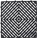 Trench Drainage GrateDrain Covers OutdoorModular Interlocking Mats Multicolor 40x40x3cm 4-20 Pcs Pack 4 Ton Capacity(Black10 pieces)