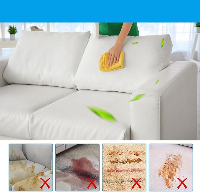 Dyale Household Multi-Purpose Fabric Cleaner Suitable for Upholstery Clothes Shoes &amp Fabrics Helps Reduce Grease &amp Ink Stains (2pcs)